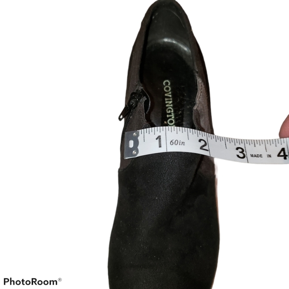 Covington swede low black Boots - Picture 6 of 9